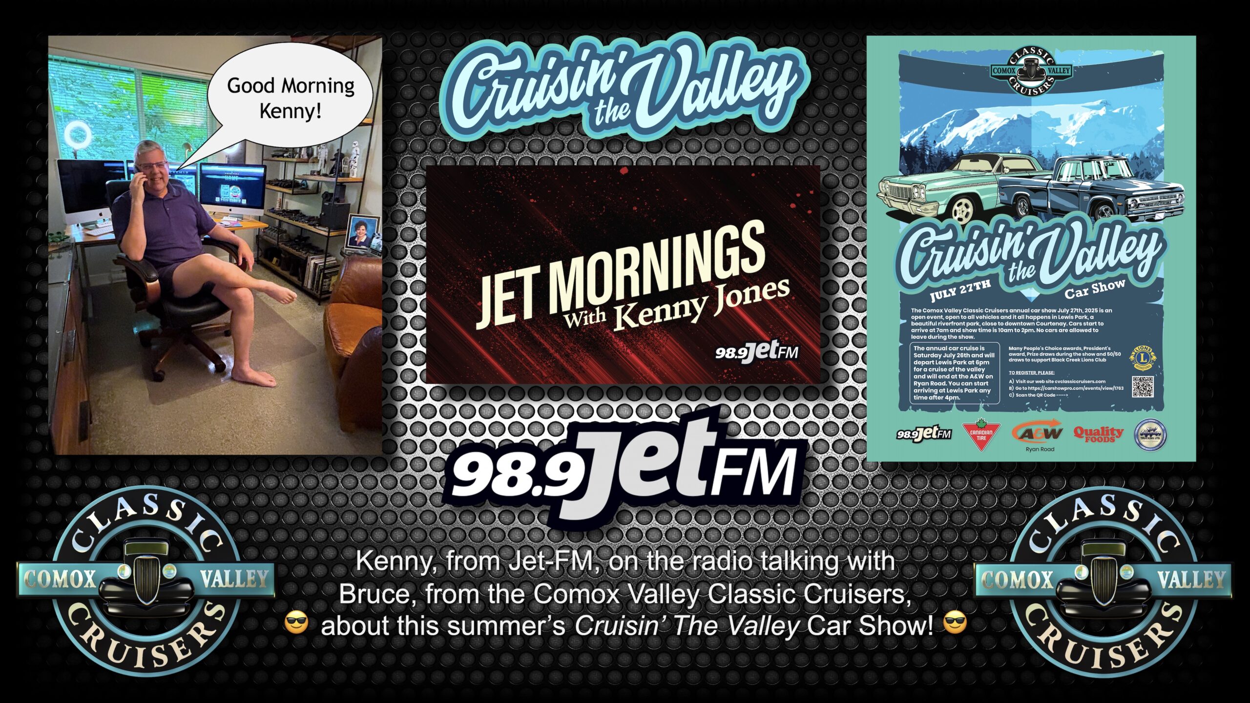 2025-06-28 CVCC Cruisin The Valley Car Show Radio Promo 01